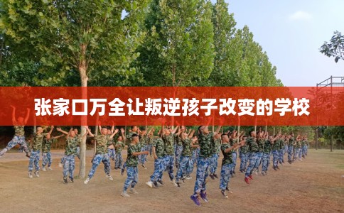 张家口万全让叛逆孩子改变的学校
