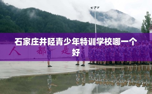 石家庄井陉青少年特训学校哪一个好