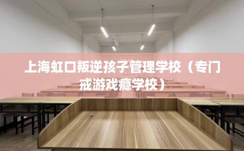 上海虹口叛逆孩子管理学校（专门戒游戏瘾学校）