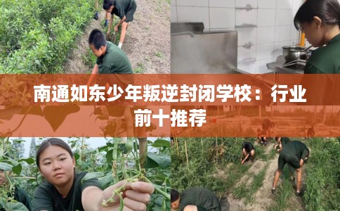 南通如东少年叛逆封闭学校：行业前十推荐