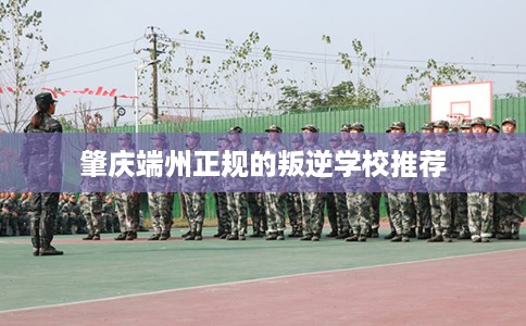 肇庆端州正规的叛逆学校推荐