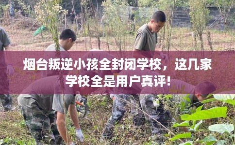 烟台叛逆小孩全封闭学校，这几家学校全是用户真评!