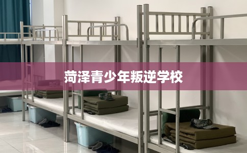 菏泽青少年叛逆学校