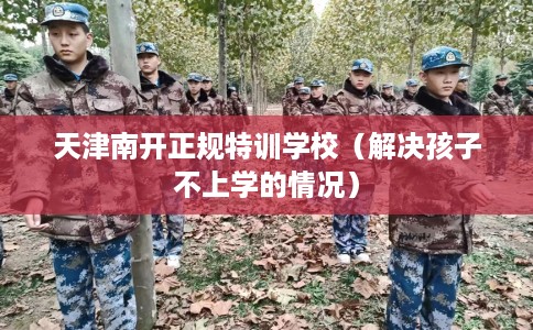 天津南开正规特训学校（解决孩子不上学的情况）