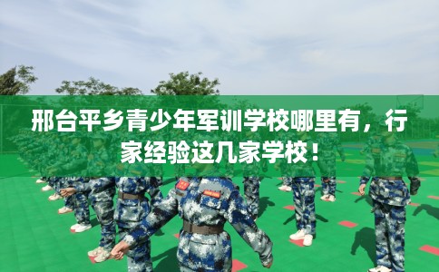 邢台平乡青少年军训学校哪里有，行家经验这几家学校！