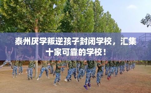 泰州厌学叛逆孩子封闭学校，汇集十家可靠的学校！