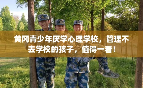 黄冈青少年厌学心理学校，管理不去学校的孩子，值得一看！