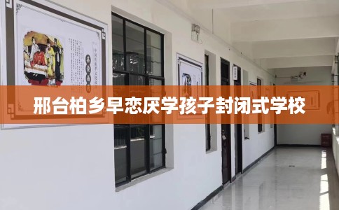 邢台柏乡早恋厌学孩子封闭式学校