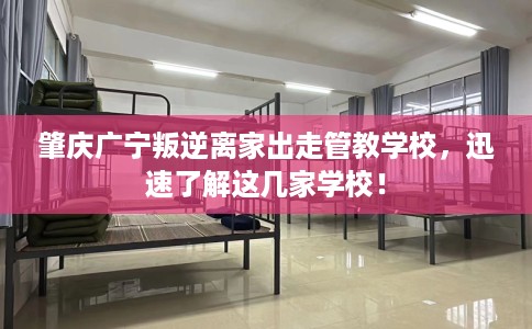 肇庆广宁叛逆离家出走管教学校，迅速了解这几家学校！