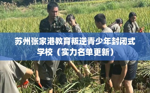 苏州张家港教育叛逆青少年封闭式学校（实力名单更新）