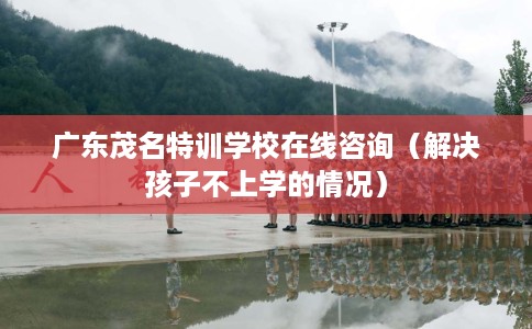 广东茂名特训学校在线咨询（解决孩子不上学的情况）