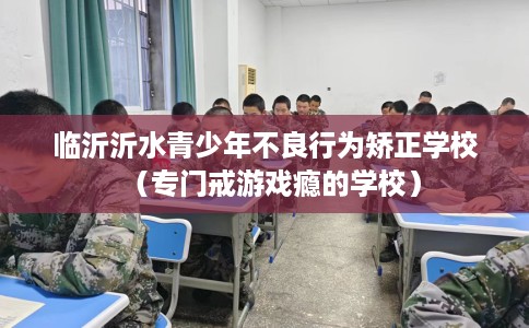 临沂沂水青少年不良行为矫正学校（专门戒游戏瘾的学校）