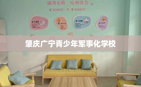 肇庆广宁青少年军事化学校