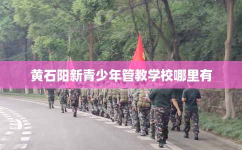 黄石阳新青少年管教学校哪里有