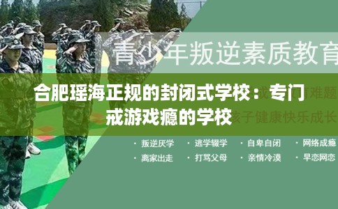 合肥瑶海正规的封闭式学校：专门戒游戏瘾的学校