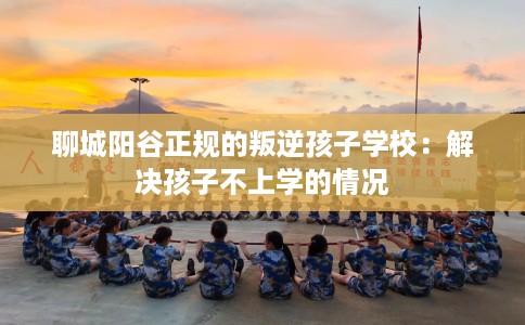 聊城阳谷正规的叛逆孩子学校：解决孩子不上学的情况