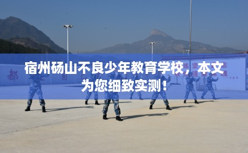 宿州砀山不良少年教育学校，本文为您细致实测！