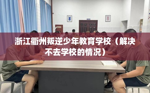 浙江衢州叛逆少年教育学校（解决不去学校的情况）