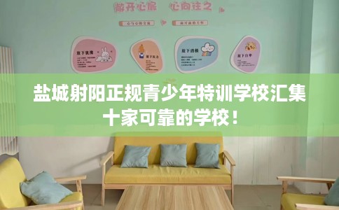 盐城射阳正规青少年特训学校汇集十家可靠的学校！