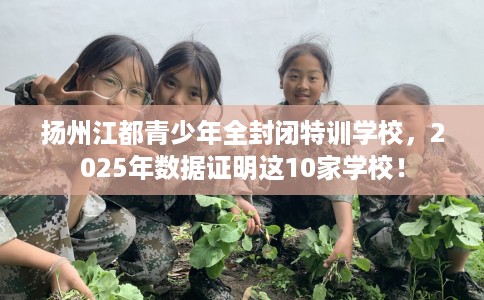 扬州江都青少年全封闭特训学校，2025年数据证明这10家学校！