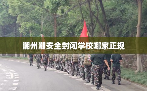 潮州潮安全封闭学校哪家正规