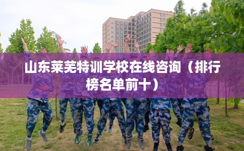 山东莱芜特训学校在线咨询（排行榜名单前十）