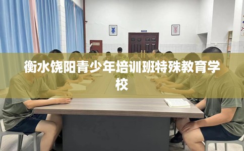 衡水饶阳青少年培训班特殊教育学校
