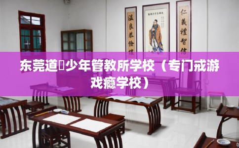 东莞道滘少年管教所学校（专门戒游戏瘾学校）