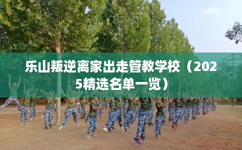 乐山叛逆离家出走管教学校（2025精选名单一览）