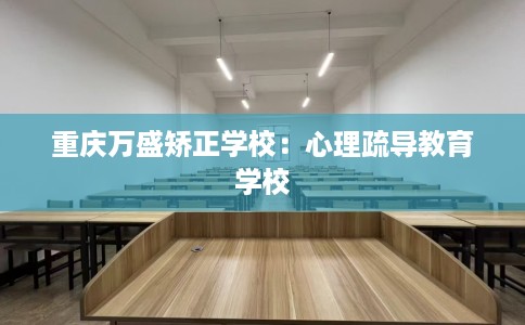 重庆万盛矫正学校：心理疏导教育学校