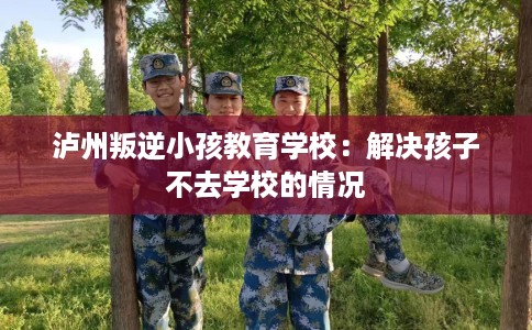 泸州叛逆小孩教育学校：解决孩子不去学校的情况