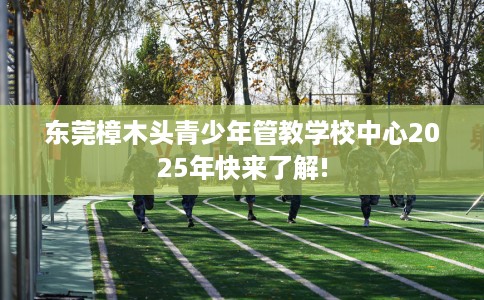 东莞樟木头青少年管教学校中心2025年快来了解!
