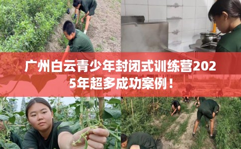 广州白云青少年封闭式训练营2025年超多成功案例！