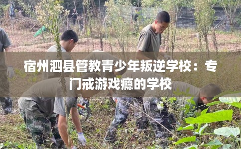 宿州泗县管教青少年叛逆学校：专门戒游戏瘾的学校