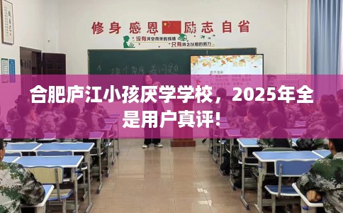合肥庐江小孩厌学学校，2025年全是用户真评!