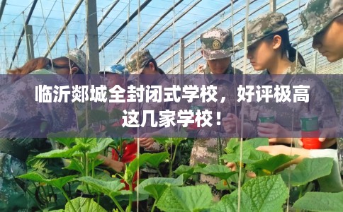 临沂郯城全封闭式学校，好评极高这几家学校！