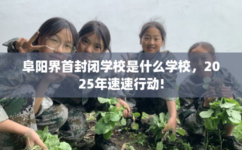 阜阳界首封闭学校是什么学校，2025年速速行动!