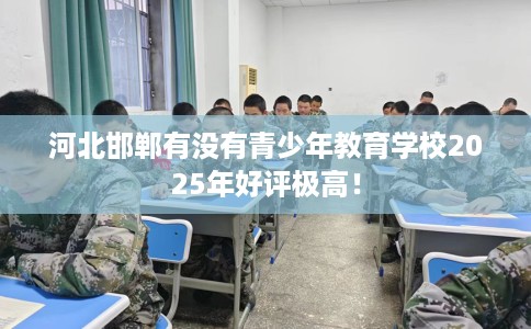 河北邯郸有没有青少年教育学校2025年好评极高！