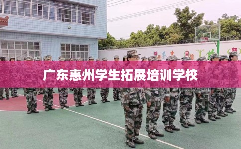 广东惠州学生拓展培训学校