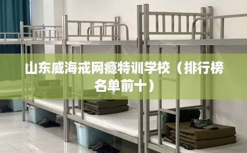 山东威海戒网瘾特训学校（排行榜名单前十）