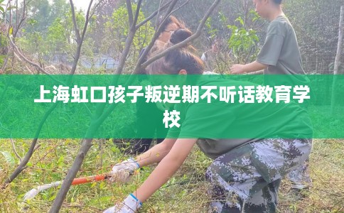 上海虹口孩子叛逆期不听话教育学校