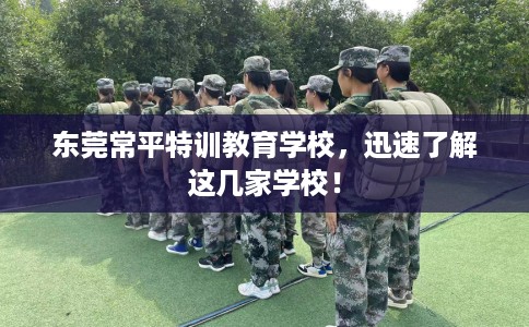 东莞常平特训教育学校,迅速了解这几家学校! 东莞常平特训教育学校,迅速了解这几家学校!