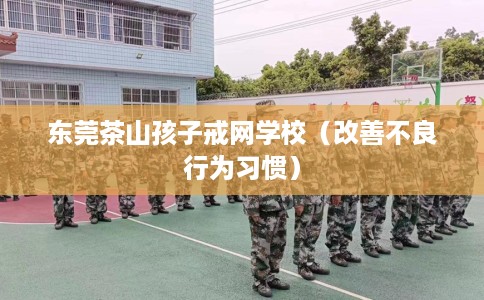 东莞茶山孩子戒网学校（改善不良行为习惯）