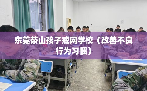 东莞茶山孩子戒网学校（改善不良行为习惯）