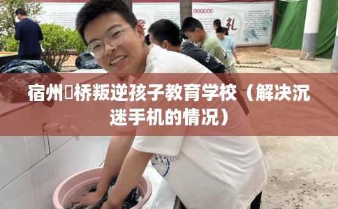 宿州埇桥叛逆孩子教育学校（解决沉迷手机的情况）