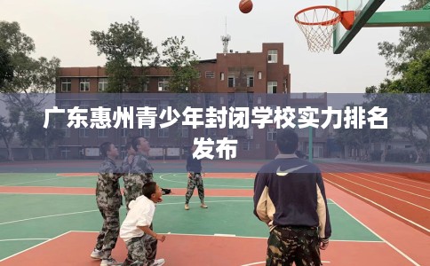 广东惠州青少年封闭学校实力排名发布