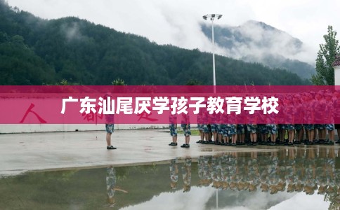 广东汕尾厌学孩子教育学校