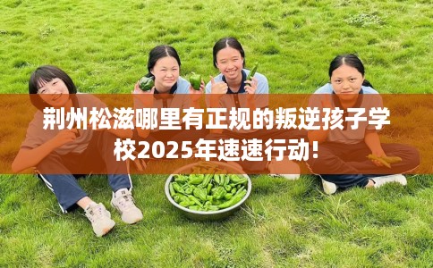 荆州松滋哪里有正规的叛逆孩子学校2025年速速行动!