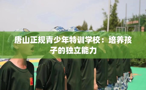 唐山正规青少年特训学校:培养孩子的独立能力 唐山正规青少年特训学校:培养孩子的独立能力