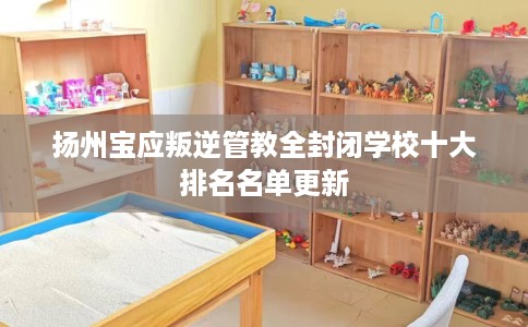扬州宝应叛逆管教全封闭学校十大排名名单更新